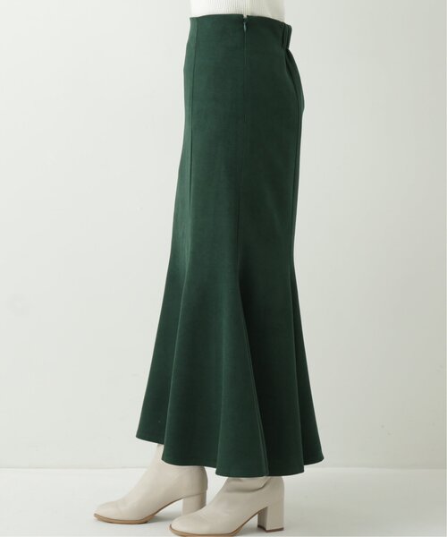 RAY CASSIN（レイカズン）の「ツイル起毛マーメイドスカート（スカート・レディース・ブルー/モスグリーン/グレイッシュベージュ・FREE）」の19枚目の写真