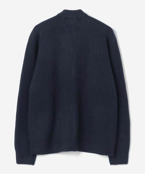 GYMPHLEX（ジムフレックス）の「Gymphlex | Vネックニットカーディガン MEN（カーディガン/ボレロ・メンズ・ネイビー/アイボリー・MEDIUM/LARGE）」の14枚目の写真