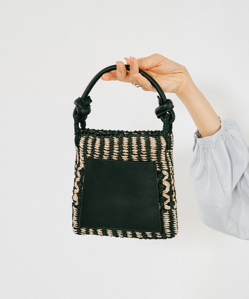 JAMIRAY(ジャミレイ) アバカニットバスケット JAMIRAY（ジャミレイ）の「【JAMIRAY(ジャミレイ)】アバカニット