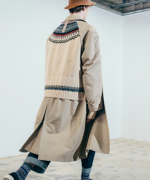 特売 JUNYA WATANABE メンズ ステンカラーコート MAN - ステンカラー ...