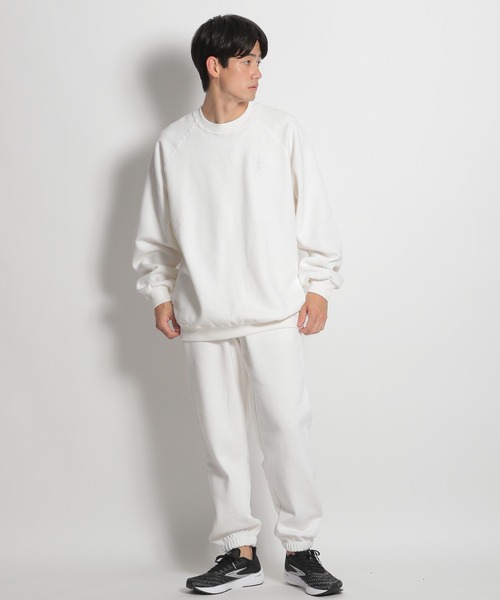 NUMERALS（ヌメラルズ）の「【NUMERALS/sportswear (スポーツウェア)】コラボクルーネックスウェット（スウェット・メンズ・ホワイト/ブラック・MEDIUM/LARGE）」の22枚目の写真