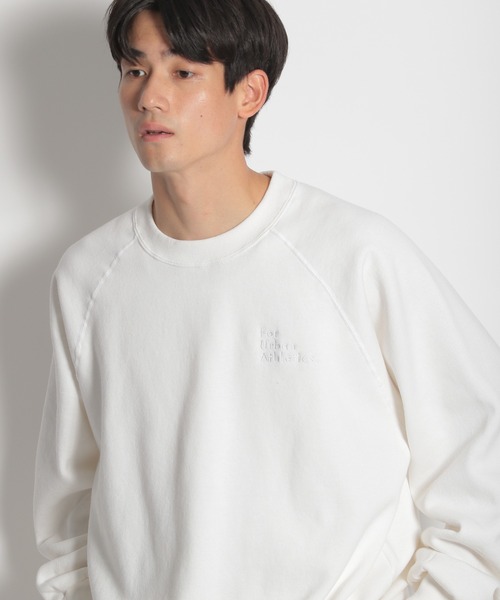 NUMERALS（ヌメラルズ）の「【NUMERALS/sportswear (スポーツウェア)】コラボクルーネックスウェット（スウェット・メンズ・ホワイト/ブラック・MEDIUM/LARGE）」の16枚目の写真