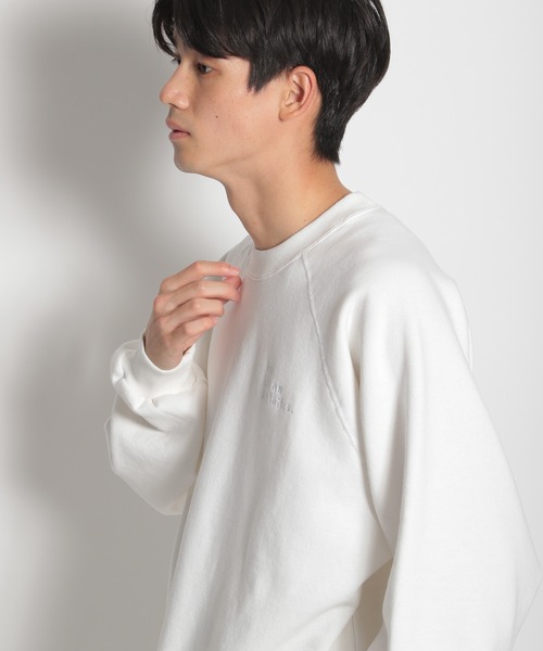 NUMERALS（ヌメラルズ）の「【NUMERALS/sportswear (スポーツウェア)】コラボクルーネックスウェット（スウェット・メンズ・ホワイト/ブラック・MEDIUM/LARGE）」の19枚目の写真