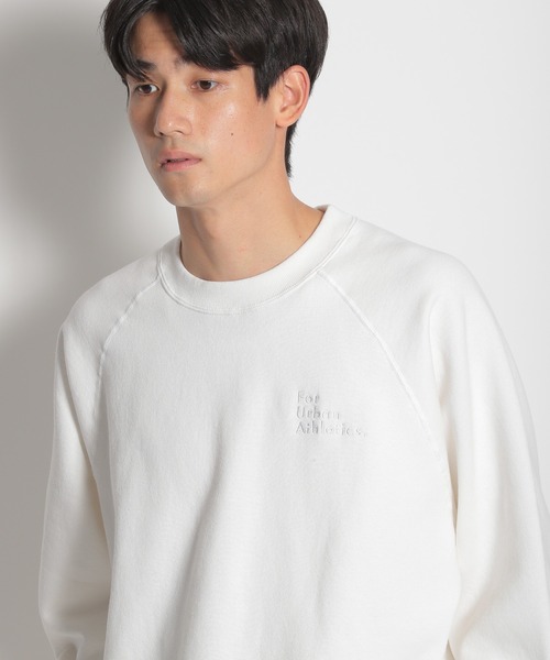 NUMERALS（ヌメラルズ）の「【NUMERALS/sportswear (スポーツウェア)】コラボクルーネックスウェット（スウェット・メンズ・ホワイト/ブラック・MEDIUM/LARGE）」の13枚目の写真