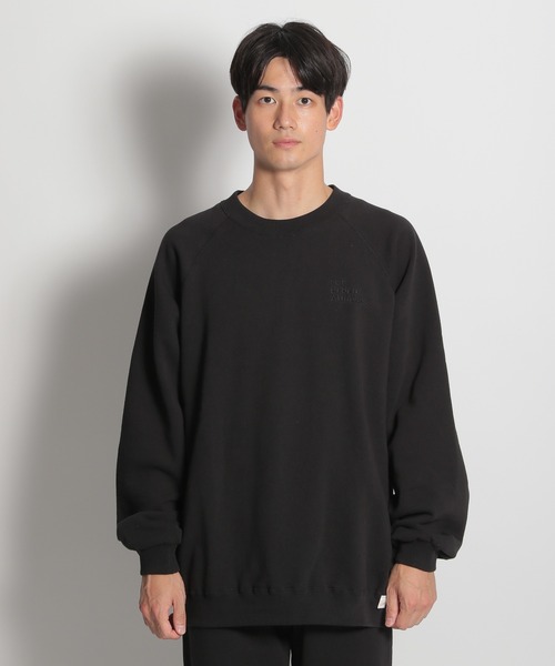 NUMERALS（ヌメラルズ）の「【NUMERALS/sportswear (スポーツウェア)】コラボクルーネックスウェット（スウェット・メンズ・ホワイト/ブラック・MEDIUM/LARGE）」の7枚目の写真