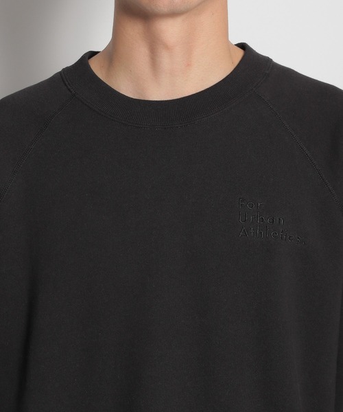 NUMERALS（ヌメラルズ）の「【NUMERALS/sportswear (スポーツウェア)】コラボクルーネックスウェット（スウェット・メンズ・ホワイト/ブラック・MEDIUM/LARGE）」の11枚目の写真