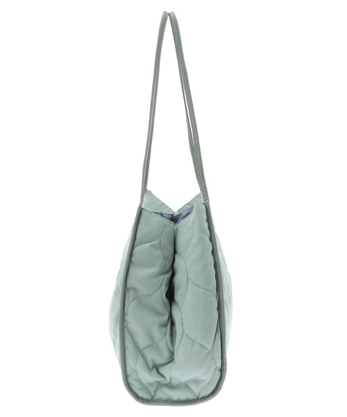 Green　Parks（グリーンパークス）の「・キルトワイドトート＊（トートバッグ・レディース・グリーン/グレイッシュベージュ/アイボリー・FREE）」の11枚目の写真