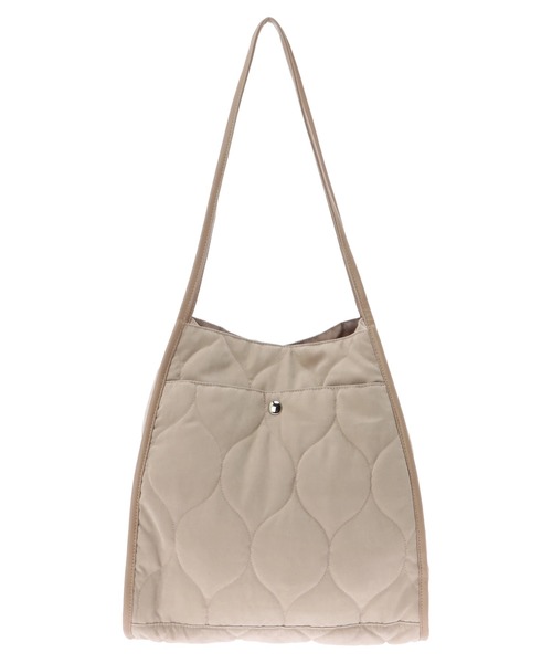 Green　Parks（グリーンパークス）の「・キルトワイドトート＊（トートバッグ・レディース・グリーン/グレイッシュベージュ/アイボリー・FREE）」の12枚目の写真