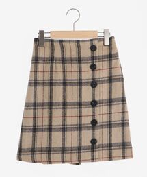 MAJESTIC LEGON（マジェスティックレゴン）の「ラップ風フロントボタン台形スカート（スカート）」