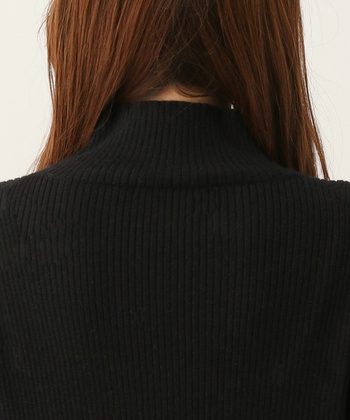 Heather(ヘザー)の「チェックカーデレイヤードニットワンピース 261441(ワンピース・レディース・ブラック/グリーン/オレンジ/ブルー/ブラウン・FREE)」の21枚目の写真