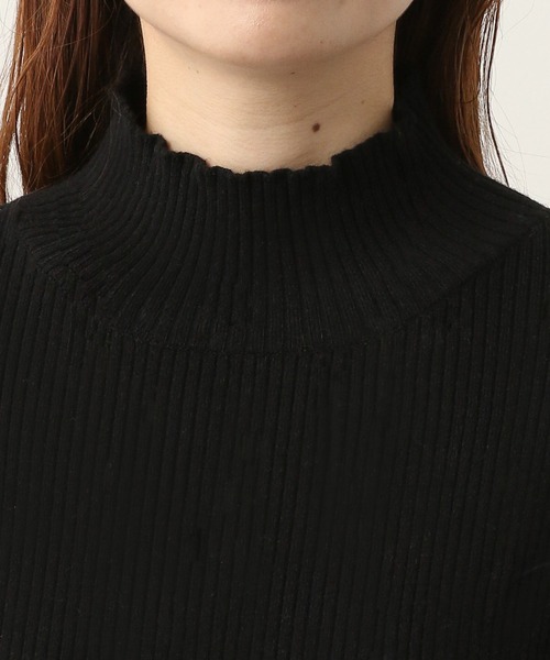 Heather(ヘザー)の「チェックカーデレイヤードニットワンピース 261441(ワンピース・レディース・ブラック/グリーン/オレンジ/ブルー/ブラウン・FREE)」の22枚目の写真
