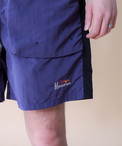 MANASTASH(マナスタッシュ)の「MANASTASH/マナスタッシュ RIVER SHORTS リバーショーツ 7126029(その他パンツ・メンズ・パープル/カーキ/ブラック/その他/グレー・MEDIUM/X-LARGE/LARGE)」の13枚目の写真