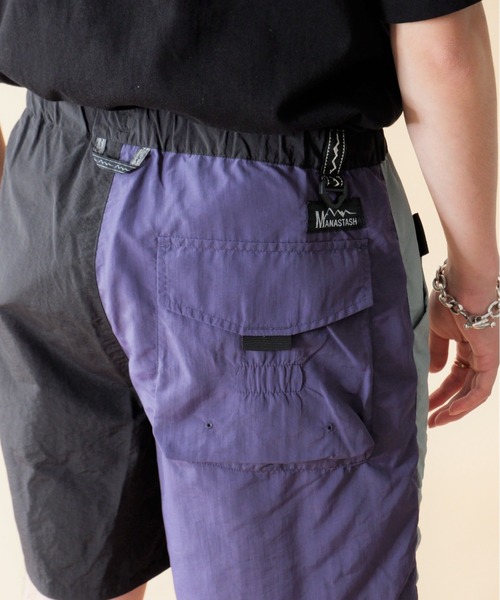 MANASTASH(マナスタッシュ)の「MANASTASH/マナスタッシュ RIVER SHORTS リバーショーツ 7126029(その他パンツ・メンズ・パープル/カーキ/ブラック/その他/グレー・MEDIUM/X-LARGE/LARGE)」の7枚目の写真