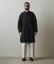 ジャケット・アウター Steven Alan BACK/SATIN MODS COAT 61888715_b_01_215.jpg