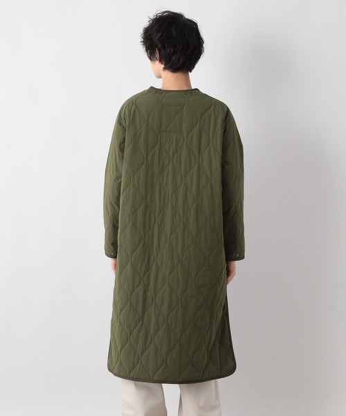 GLOBAL WORK(グローバルワーク)の「LOGOS*GWキルトコート/236236(その他アウター・メンズ・ダークブラウン/カーキ・MEDIUM/LARGE)」の6枚目の写真