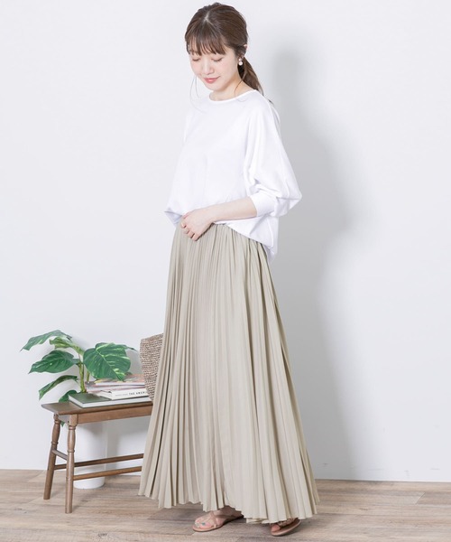 URBAN RESEARCH Sonny Label（アーバンリサーチサニーレーベル）の「ランダムプリーツスカート（スカート・レディース・ネイビー/グリーン/グレー系その他・FREE）」の8枚目の写真