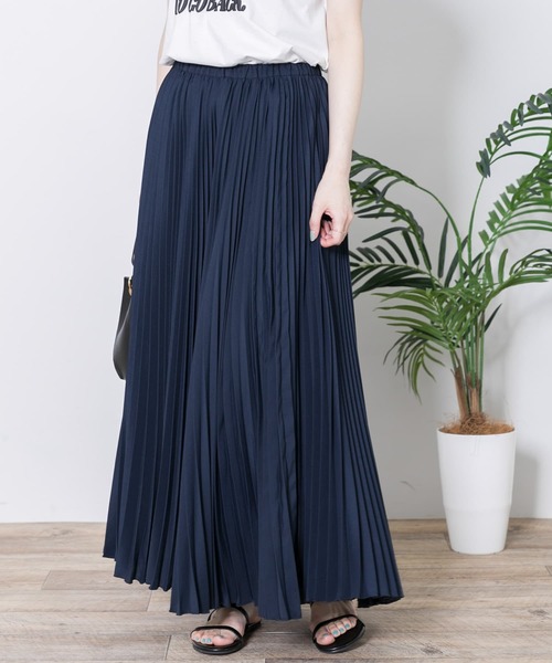 URBAN RESEARCH Sonny Label（アーバンリサーチサニーレーベル）の「ランダムプリーツスカート（スカート・レディース・ネイビー/グリーン/グレー系その他・FREE）」の10枚目の写真