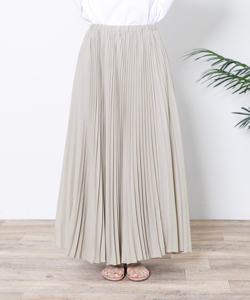 URBAN RESEARCH Sonny Label（アーバンリサーチサニーレーベル）の「ランダムプリーツスカート（スカート・レディース・ネイビー/グリーン/グレー系その他・FREE）」の22枚目の写真