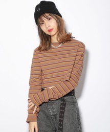 【PAGEBOYLIM】ショートマルチボーダー