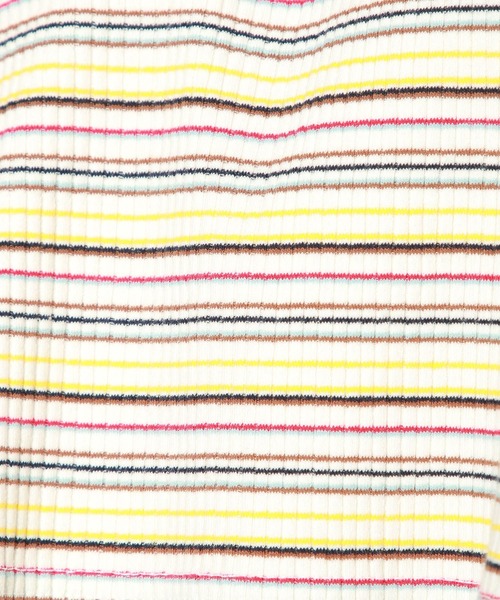 PBLIM（ページボーイリム）の「【PAGEBOYLIM】ショートマルチボーダー（Tシャツ/カットソー・レディース・ホワイト系その他/ブラウン系その他/グリーン系その他・FREE）」の20枚目の写真