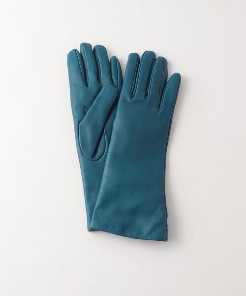 Steven Alan(スティーブンアラン)の「<CLYDE>CLASSIC GLOVES/グローブ(手袋・レディース・ベージュ/ターコイズブルー/ブラック・FREE)」の3枚目の写真