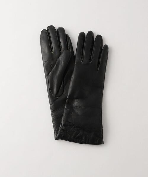 Steven Alan(スティーブンアラン)の「<CLYDE>CLASSIC GLOVES/グローブ(手袋・レディース・ベージュ/ターコイズブルー/ブラック・FREE)」の2枚目の写真