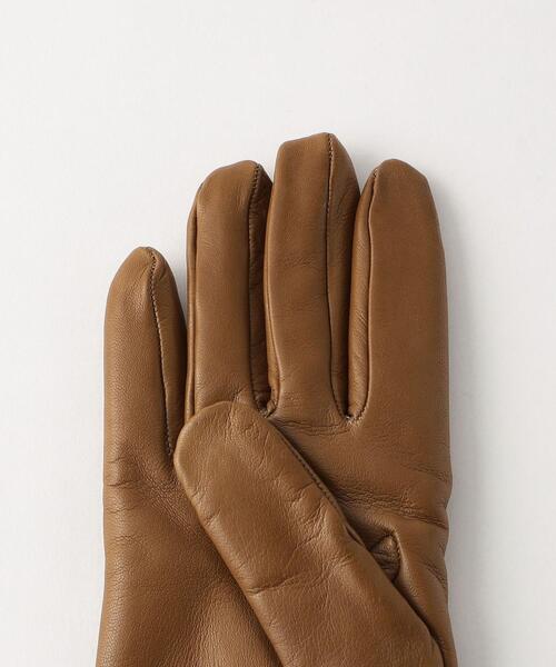 Steven Alan(スティーブンアラン)の「<CLYDE>CLASSIC GLOVES/グローブ(手袋・レディース・ベージュ/ターコイズブルー/ブラック・FREE)」の6枚目の写真
