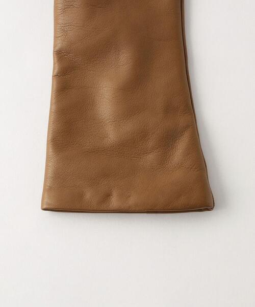 Steven Alan(スティーブンアラン)の「<CLYDE>CLASSIC GLOVES/グローブ(手袋・レディース・ベージュ/ターコイズブルー/ブラック・FREE)」の7枚目の写真
