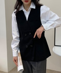 ジレベストダブルジャケット