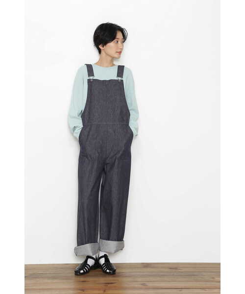 human woman（ヒューマンウーマン）の「◆ワッフルロンＴ（Tシャツ/カットソー・レディース・ライトグリーン/ホワイト・MEDIUM）」の16枚目の写真