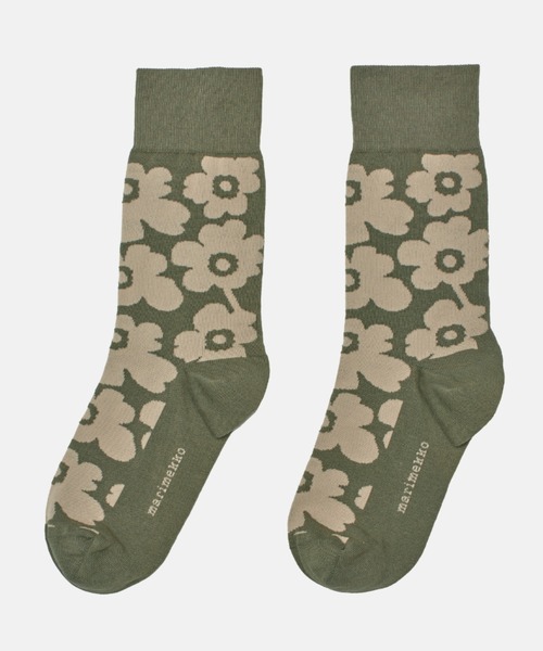 ギフトに最適☆marimekko Kirmailla Unikko ソックス ケシの花 ギフトに最適☆marimekko Kirmailla Unikko ソックス ケシの花