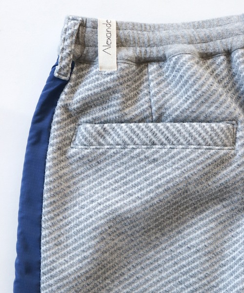 AlexanderLeeChang(アレキサンダーリーチャン)の「AlexanderLeeChang アレキサンダーリーチャン / BIG TWILL PANTS セットアップサイドラインビッグツイルパンツ / AC042204(その他パンツ・メンズ・グリーン/グレー/チャコール・2/3)」の9枚目の写真