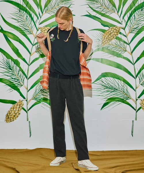 AlexanderLeeChang(アレキサンダーリーチャン)の「AlexanderLeeChang アレキサンダーリーチャン / BIG TWILL PANTS セットアップサイドラインビッグツイルパンツ / AC042204(その他パンツ・メンズ・グリーン/グレー/チャコール・2/3)」の12枚目の写真