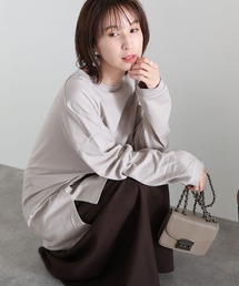サイド スリット ポケットTシャツ 長袖