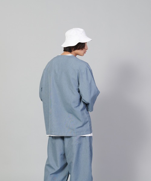 【UNIIT/ユニット】テックリネンノーカラージャケット（ノーカラージャケット）｜UNIIT（ユニット）