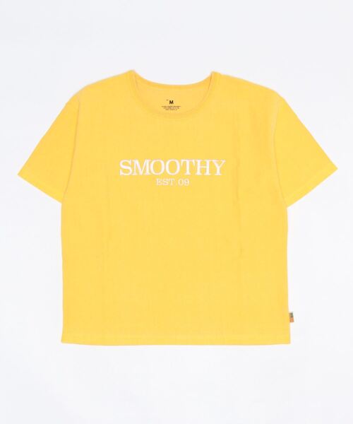 Smoothy(スムージー)の「Smoothy USA Pigment Embroidery Tee / スムージー ピグメント刺繍Tシャツ(Tシャツ/カットソー・キッズ・イエロー/ブラウン/ピンク/ブラック・XL/L/M/S)」の7枚目の写真