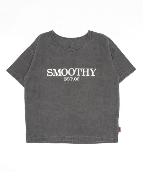 Smoothy(スムージー)の「Smoothy USA Pigment Embroidery Tee / スムージー ピグメント刺繍Tシャツ(Tシャツ/カットソー・キッズ・イエロー/ブラウン/ピンク/ブラック・XL/L/M/S)」の18枚目の写真