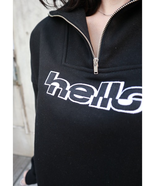 FIG&VIPER（フィグアンドバイパー）の「HELLOリブタートルBIG　PO（ニット/セーター・レディース・グレー/ブラック・FREE）」の12枚目の写真