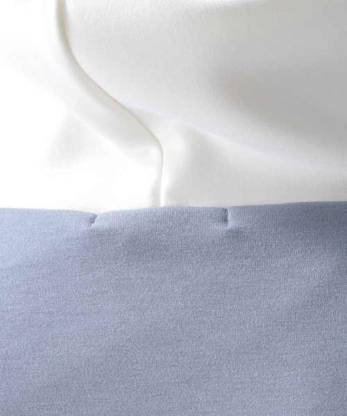 RAGEBLUE(レイジブルー)の「プチ刺繍キリカエ/テックスウェットパーカー/265153(パーカー・メンズ・ホワイト/チャコールグレー/ライトブルー/ライトグリーン・MEDIUM/LARGE)」の7枚目の写真