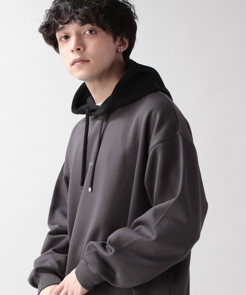 レザレクション　パーカー プチ刺繍キリカエ/テックスウェットパーカー/265153（パーカー