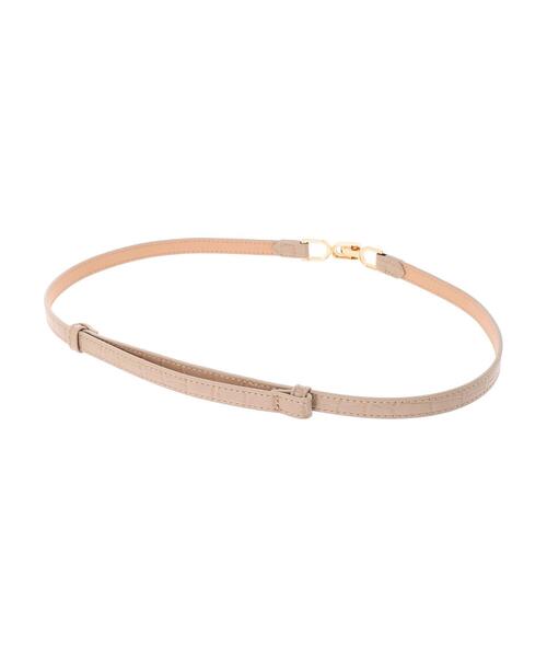 earth music&ecology（アースミュージックアンドエコロジー）の「型押しフックベルト＊（ベルト・レディース・ブラック/ダークブラウン/ピンクベージュ・FREE）」の10枚目の写真