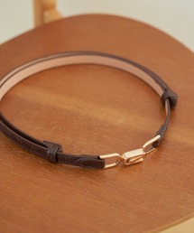 earth music&ecology | 型押しフックベルト＊(ベルト)