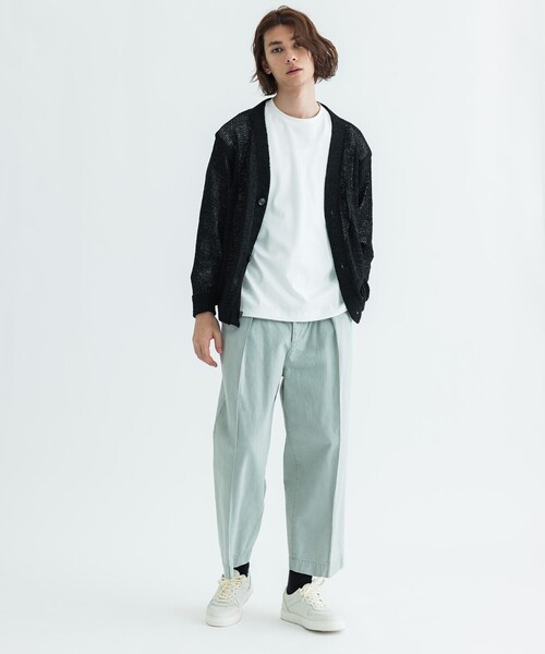 city（シティ）の「WIDE DENIM（デニムパンツ・メンズ・グレー/インディゴブルー・1/2）」の11枚目の写真