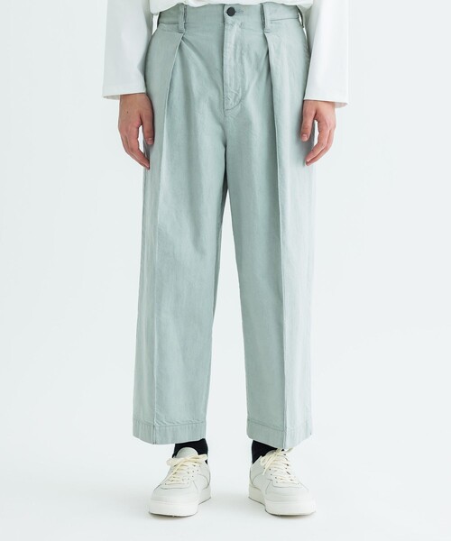 city（シティ）の「WIDE DENIM（デニムパンツ・メンズ・グレー/インディゴブルー・1/2）」の4枚目の写真