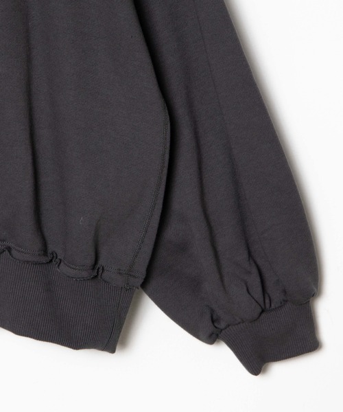 DuKKah（デュカ）の「Dukkah/【低身長向け】オーバーサイズスウェット（スウェット・レディース・サックスブルー/イエロー/グリーン/オートミール/スミクロ・X-SMALL）」の11枚目の写真