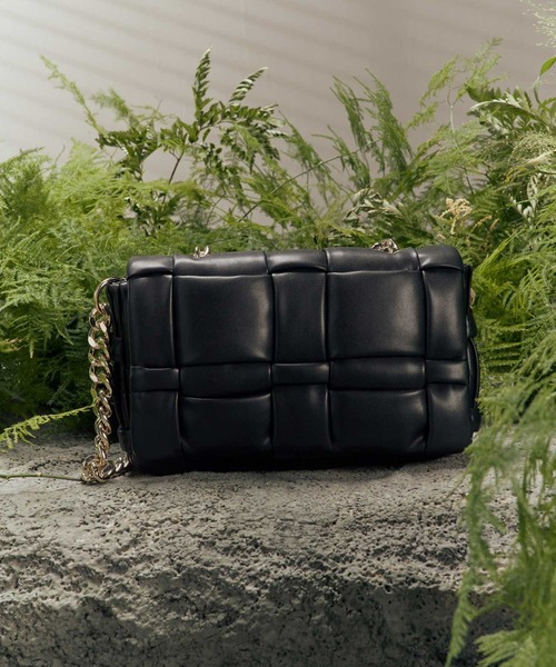 ASH（アッシュ）の「【PEGGY】スクエアハンドバッグ（ハンドバッグ・レディース・ラベンダー/ブラック/アイボリー・ONE SIZE）」の16枚目の写真