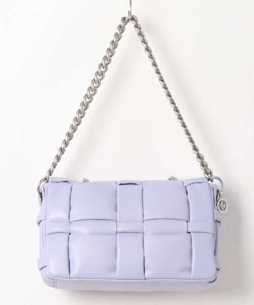 ASH（アッシュ）の「【PEGGY】スクエアハンドバッグ（ハンドバッグ・レディース・ラベンダー/ブラック/アイボリー・ONE SIZE）」の22枚目の写真