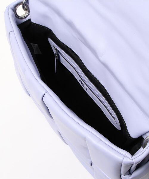 ASH（アッシュ）の「【PEGGY】スクエアハンドバッグ（ハンドバッグ・レディース・ラベンダー/ブラック/アイボリー・ONE SIZE）」の20枚目の写真