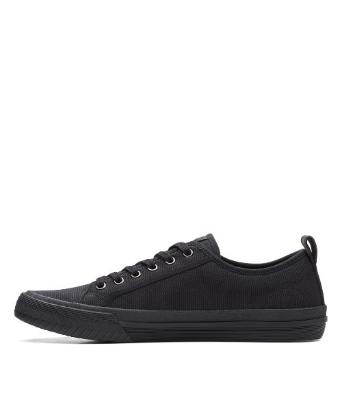 Clarks(クラークス)の「【ネット限定】Roxby Lace / ロクスビーレース (ブラックキャンバス)(スニーカー・メンズ・ブラック・UK9/UK6/UK8/UK7/UK10/UK11)」の2枚目の写真