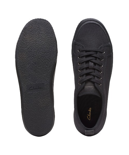 Clarks(クラークス)の「【ネット限定】Roxby Lace / ロクスビーレース (ブラックキャンバス)(スニーカー・メンズ・ブラック・UK9/UK6/UK8/UK7/UK10/UK11)」の7枚目の写真